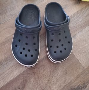 Big kid size 3 crocs